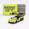 Mini GT 1/64 Lamborghini Aventador SVJ 63 Roadster Verde Shock - MGT00887
