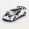 MINI GT: 1/64 Lamborghini Huracán STO  Bianco Asopo - MGT00788