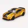 MINI GT: 1/64 LB-WORKS FORD MUSTANG LB Gold - Blister Paket
