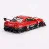 MINI GT: 1/64 Nissan LB-ER34 Super Silhouette SKYLINE Red/Black - Blister Paket - MGT00843-BL