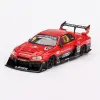 MINI GT: 1/64 Nissan LB-ER34 Super Silhouette SKYLINE Red/Black - Blister Paket - MGT00843-BL