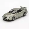 MINI GT: 1/64 Nissan Skyline GT-R (R34) V-Spec II Nür Millenium Jade - MGT01003