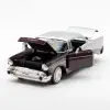 Motor Max 1:24 1957 Chevy Bel Air Mor Krom - 73228