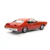 Motor Max 1-24 1969 Pontiac GTO Judge Diecast Model Araba Turuncu - 73242