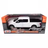 Motor Max 1:27 2019 Ford F-150 Lariat Crew Cab Diecast Model Araba Beyaz - 76363