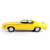 Motor Max 1:18 1969 Pontiac GTO Judge Diecast Model Araba Sarı - 73133