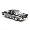 Motor Max 1:18 1957 Chevy Bel Air Siyah Klasik Model Araba - 73180