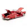 Motor Max 1:24 1958 Chevy Impala Kırmızı Metal Model Araba - 73267AC