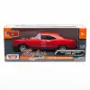 Motor Max 1:24 1969 Dodge Coronet Super Bee Diecast Model Araba Kırmızı - 73315