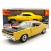 Motor Max 1:24 1969 Dodge Coronet Super Bee Diecast Model Araba Sarı - 73315