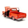 Motor Max 1:24 Chevy Apache Fleetside Picup Diecast Model Araba Turuncu, 79311