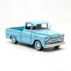 Motor Max 1:24 Chevy Apache Fleetside Pickup Mavi Diecast Model Araba Mavi, 79311