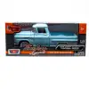 Motor Max 1:24 Chevy Apache Fleetside Pickup Mavi Diecast Model Araba Mavi, 79311