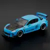 Pop Race 1/64 Mazda RX8 RE Amemiya  Light Blue PR64-270