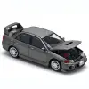 Pop Race 1/64 Mitsubishi Lancer Evolution IV Dark Grey - PR64-327
