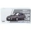 Pop Race 1/64 Mitsubishi Lancer Evolution IV Dark Grey - PR64-327