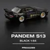 Pop Race 1/64 Pandem S 13 Black 48  PR64-289