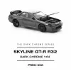 Pop Race R32 GT-R Dark Chrome - PRDC002
