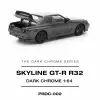 Pop Race R32 GT-R Dark Chrome - PRDC002