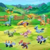 Bricks - 12 in 1 Dinozor Yapım Seti - Blok Oyuncak SM195B