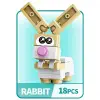 Bricks Rabbit - Blok Oyuncak SM198B-04