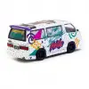 Tarmac Works 1/64 Toyota Hiace Wagon Custom Coca-Cola Delivery Van - HOBBY64