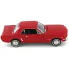 Welly 1:18 1964 1/2 Form Mustang Kırmızı Diecast Model Araba - 12519H-W