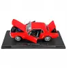 Welly 1:18 1964 1/2 Form Mustang Kırmızı Diecast Model Araba - 12519H-W
