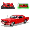Welly 1:18 1964 1/2 Form Mustang Kırmızı Diecast Model Araba - 12519H-W