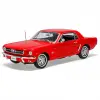 Welly 1:18 1964 1/2 Form Mustang Kırmızı Diecast Model Araba - 12519H-W