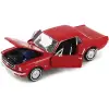 Welly 1:18 1964 1/2 Form Mustang Kırmızı Diecast Model Araba - 12519H-W