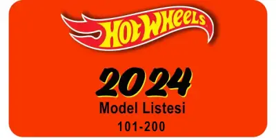 Hot Wheels 2024 Listesi (101-206)