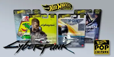 Hot Wheels Pop Culture 2024 CyberPunk