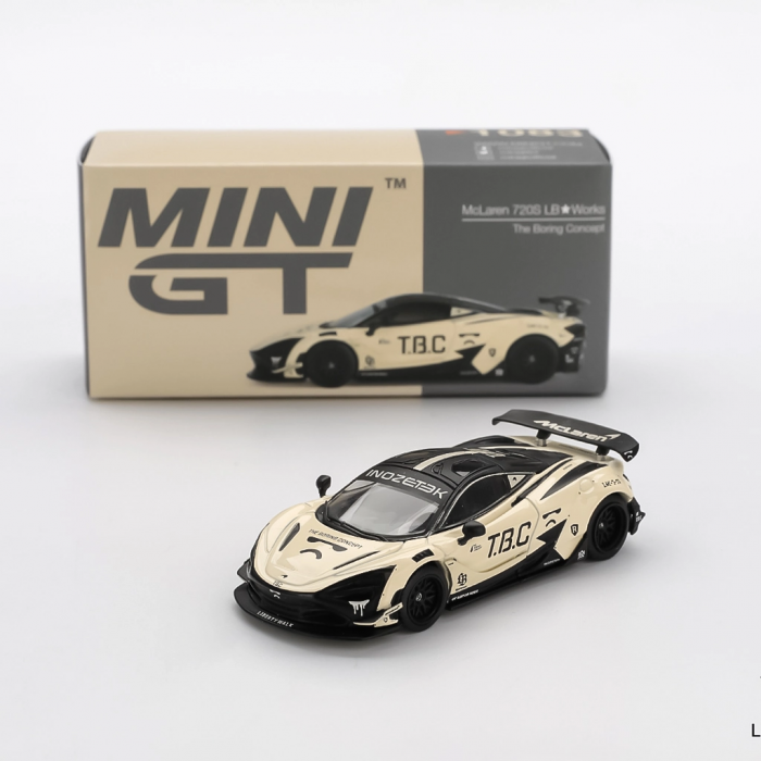 Mini GT McLaren 720S LB-Works The Boring Concept 1:64 Ölçek #MGT01083