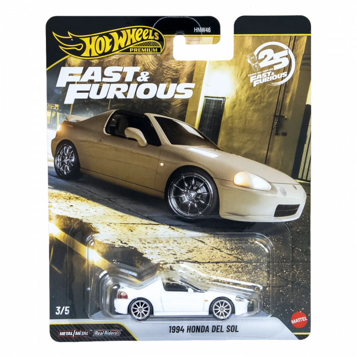 1994 Honda Del Sol Fast & Furious デルソル Hot Wheels Fast & Furious 1994 Honda Del Sol 1:64 Die-cast