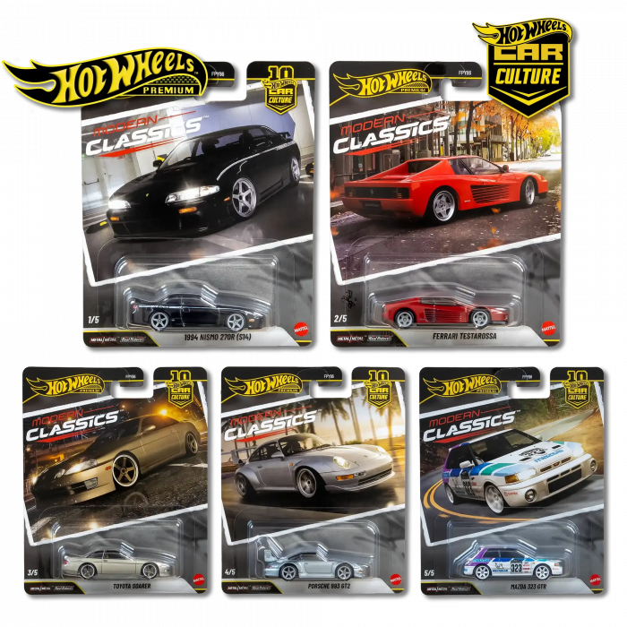 Hot Wheels Premium Modern Classics 5'li Set FPY86-976S