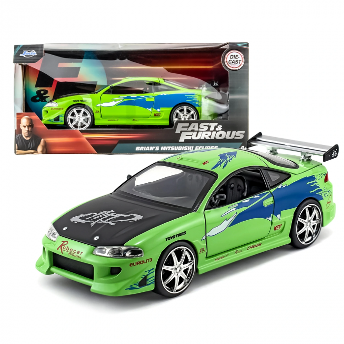 Fast & Furious 1995 Mitsubishi Eclipse 1:24 - 253203007