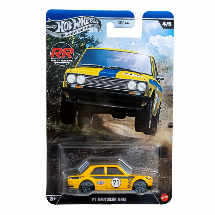 Hot Wheels Silver Series '71 Datsun 510 - JKX64 - GDG44