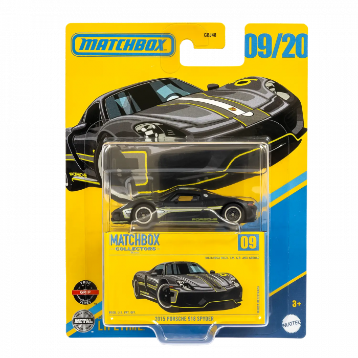 Matchbox Collectors 2025 – Premium 2015 Porsche 918 Spyder 1:64