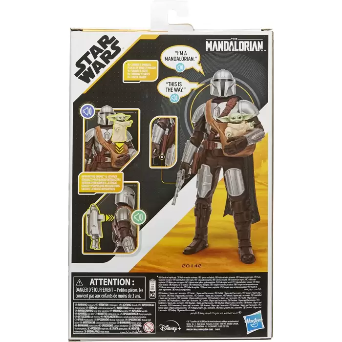 Star Wars Mandalorian & Grogu Figür, F5194