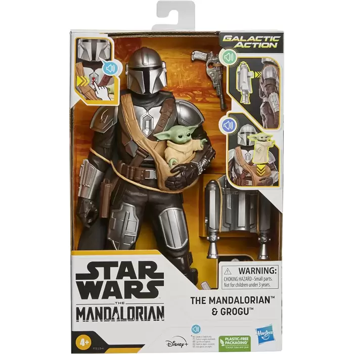 Star Wars Mandalorian & Grogu Figür, F5194