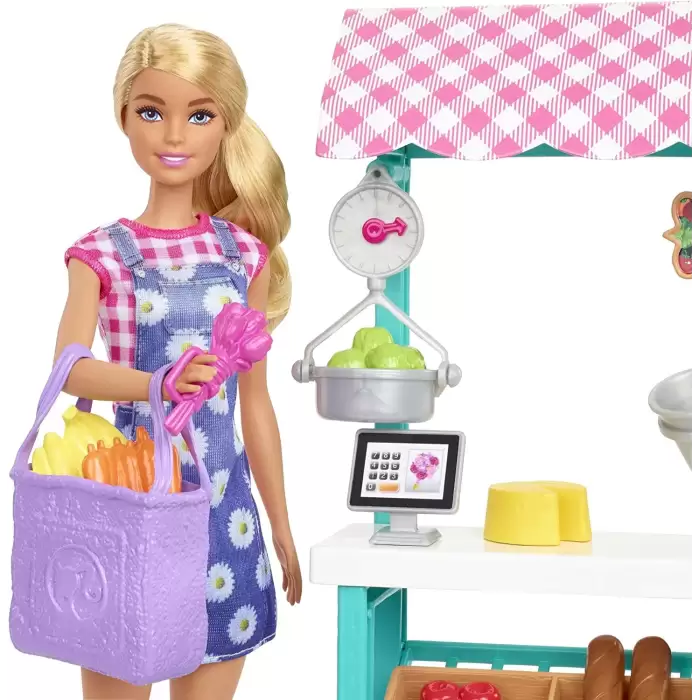 Barbie Çiftçi Pazarı oyun seti (HCN22)