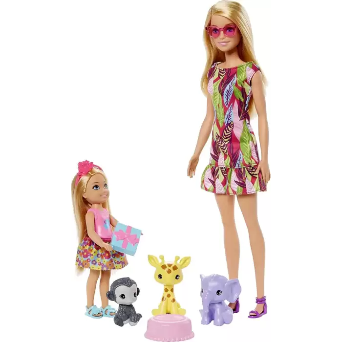 Barbie ve Chelsea Kayıp Doğum Günü Doğumgünü Oyun Seti