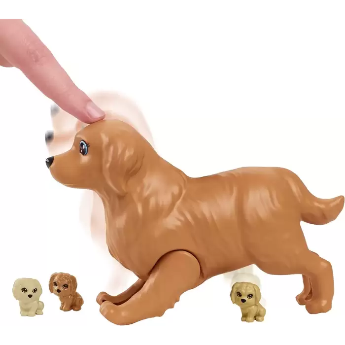 Barbie ve Yeni Doğan Köpekler Oyun Seti, HCK75