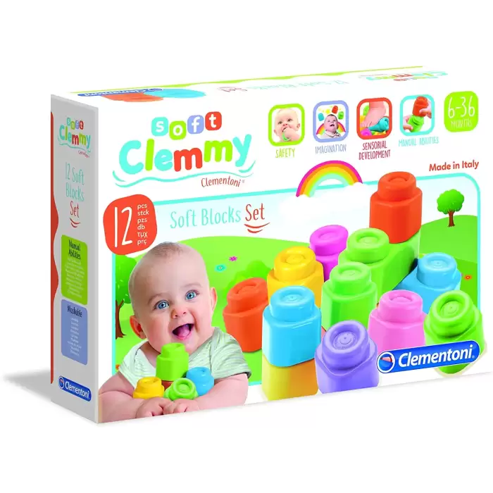 Baby Clementoni Clemmy yapı malzemeleri - 14706.9