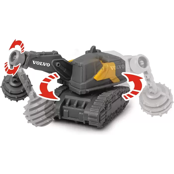 Dickie Toys Volvo Micro Workers, İş Makineleri - 203722008