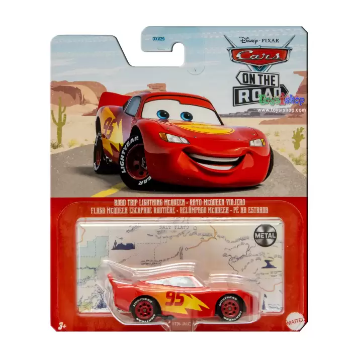 Disney Pixar Cars - Road Trip Lighting McQueen