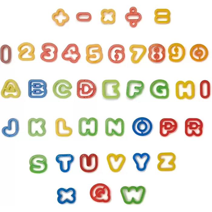 Fisher Price - Alfabe ve Sayılar Oyun Hamuru Seti - HHJ35