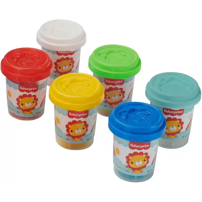 Fisher Price - Alfabe ve Sayılar Oyun Hamuru Seti - HHJ35