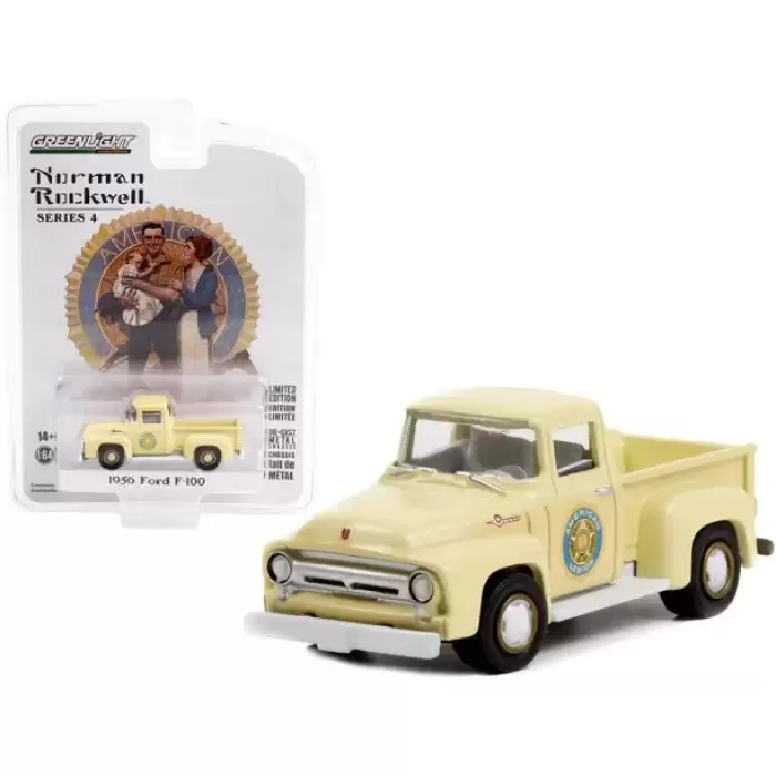 Greenlight 1956 Ford F-100 - Norman Rockwell Series 4